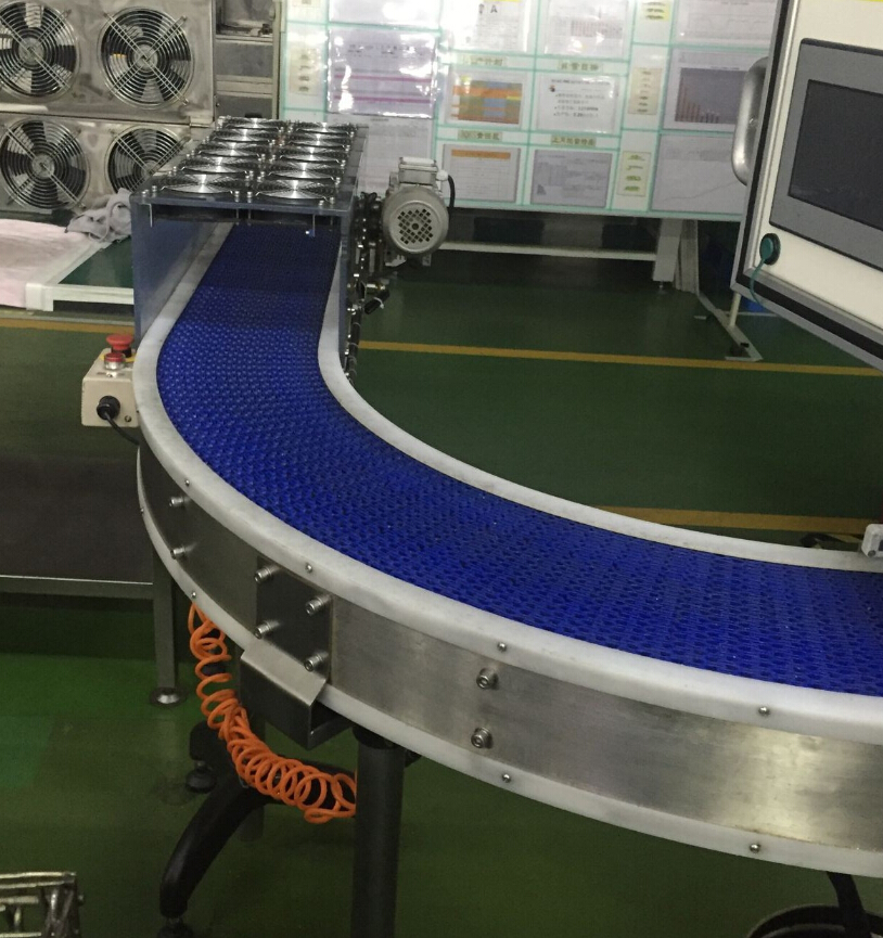 轉(zhuǎn)彎鏈網(wǎng)輸送機(jī) 轉(zhuǎn)彎網(wǎng)帶輸送機(jī)