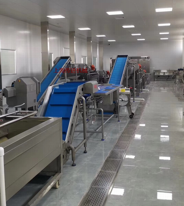 蔬菜分揀輸送機(jī)，中央廚房配菜輸送機(jī)